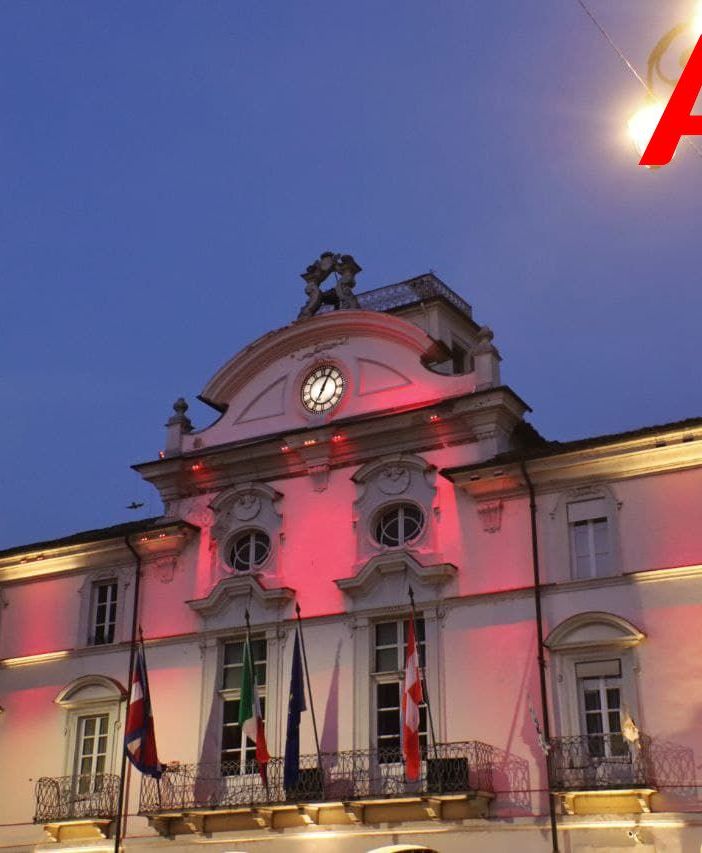 Il Municipio di Asti in un'immagine di Efrem Zanchettin