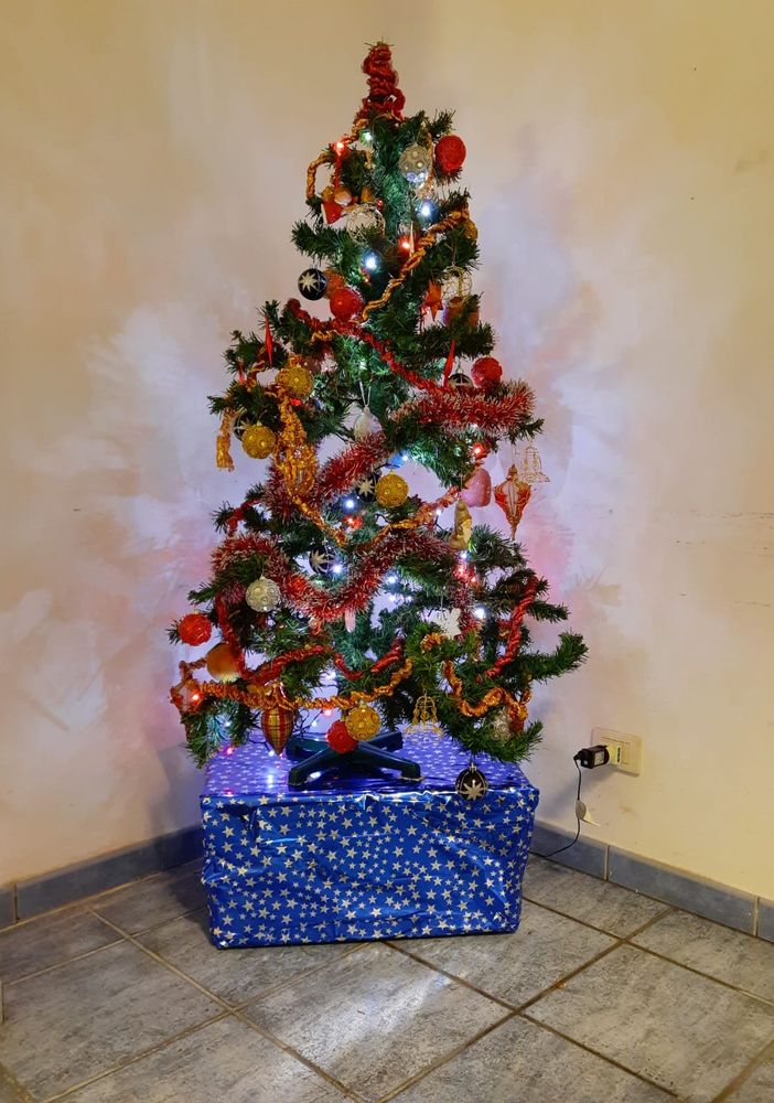Albero di Natale dormitorio di Asti