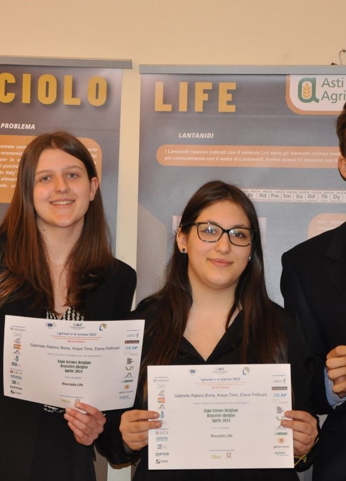 Il progetto &quot;NOCCIOLO LIFE&quot; selezionato per l'Expo delle Scienze di Bruxelles 2024
