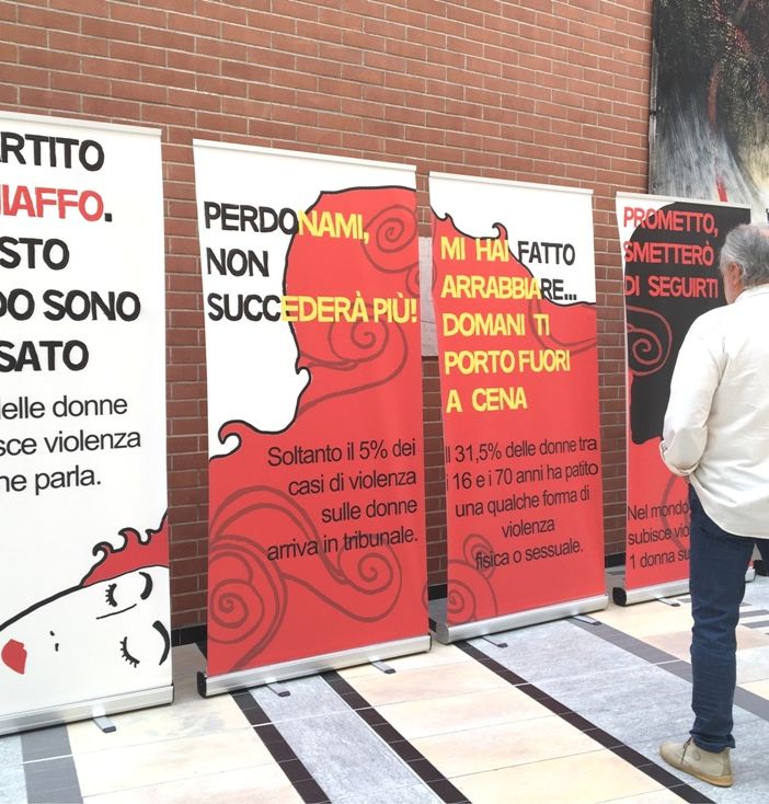 Uno scorcio della mostra