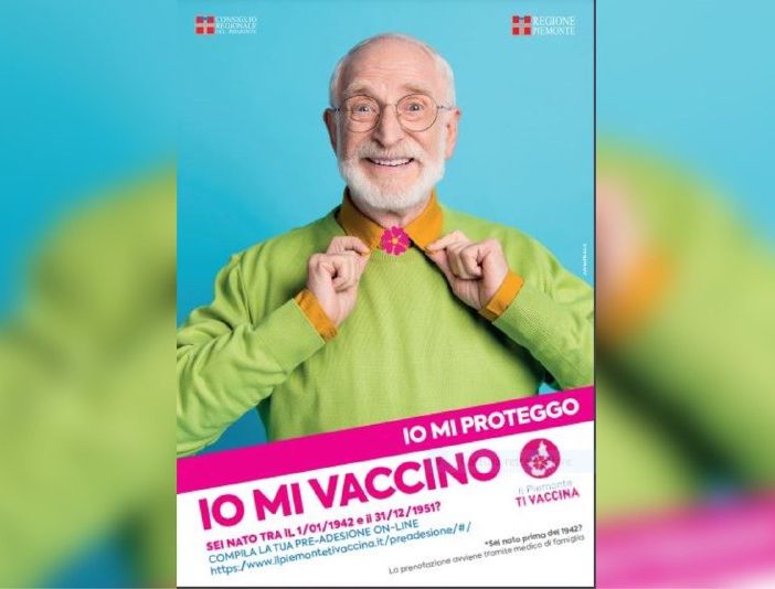 In Piemonte parte la campagna per sollecitare l'adesione alla vaccinazione