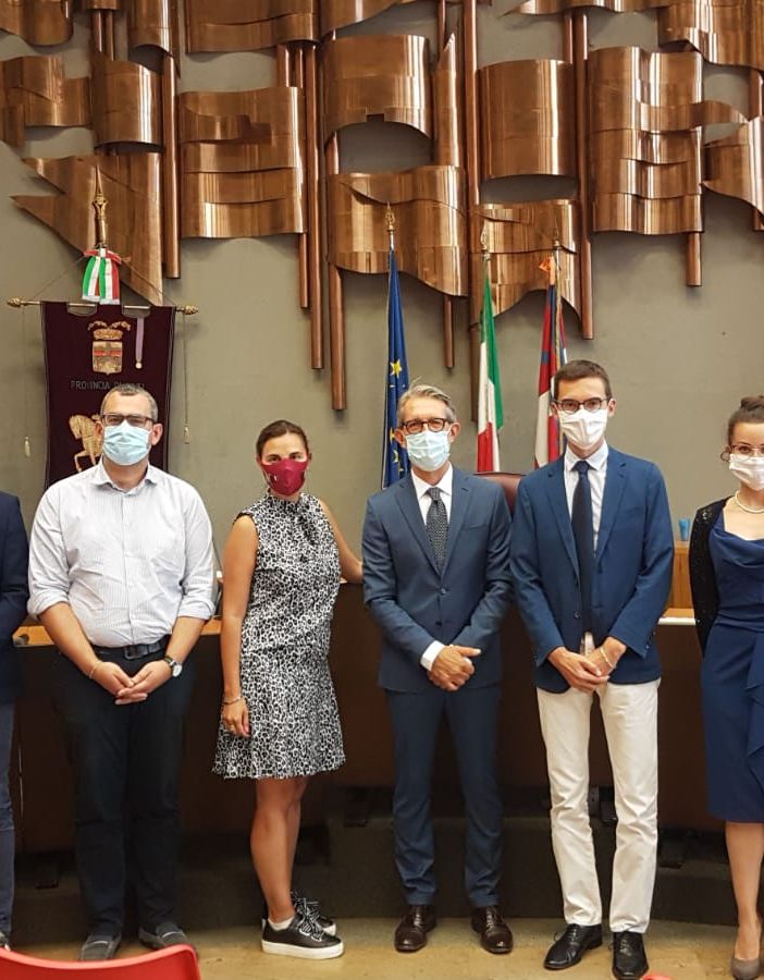 Il neo questore Sebastiano Salvo in visita in Provincia con l'impegno di andare in tutti i Comuni