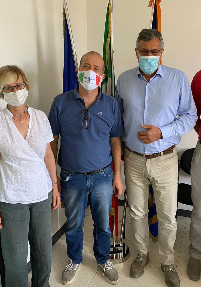 I vertici del Nursing Up Piemonte con l'assessore regionale alla Sanità Luigi Genesio Icardi