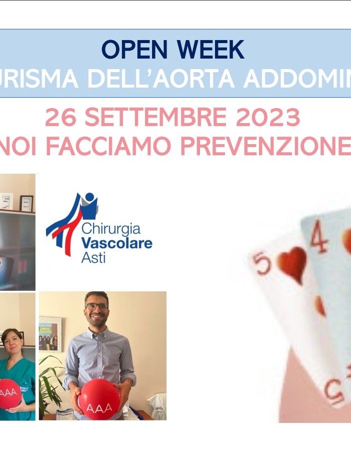 Screening gratuiti, al Cardinal Massaia, per prevenire l’aneurisma dell’aorta