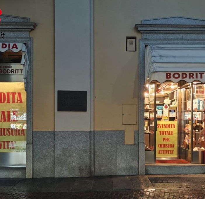 Asti perde un'altra attività storica: anche l'Ortopedia Bodritti sta per 'abbassare le serrande'