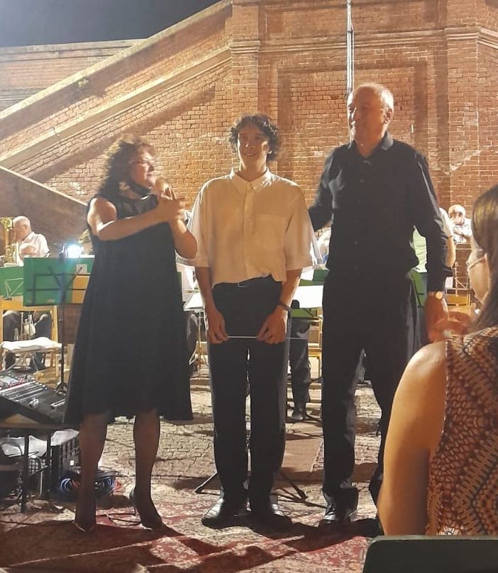 Successo per l'esibizione della banda municipale di Villafranca d'Asti