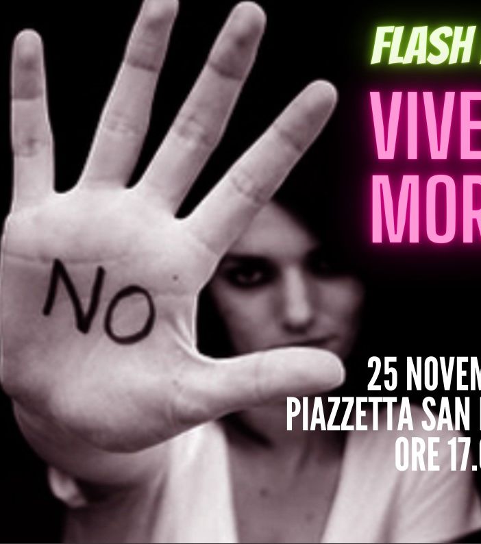 &quot;Vive da morire&quot;: giovedì un flash mob contro la violenza sulle donne, firmato Cgil e Coordinamento Donne