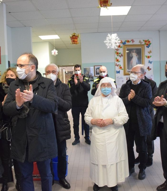 Amministratori comunali alla Mensa Sociale di Asti