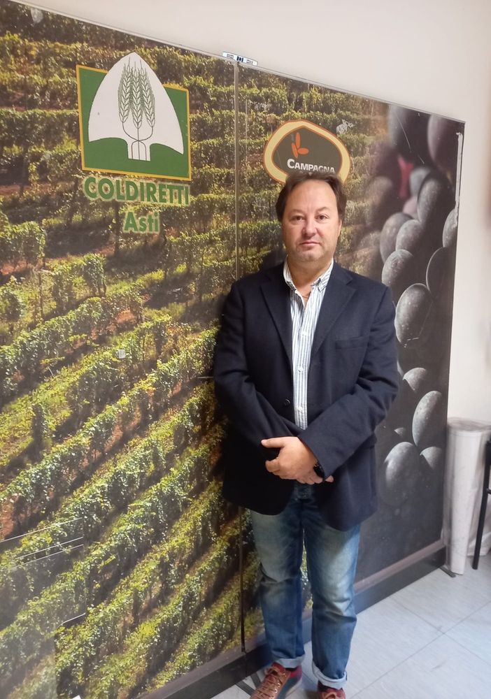 Pier Paolo Anziano, responsabile provinciale Settore Vitivinicolo Coldiretti Asti