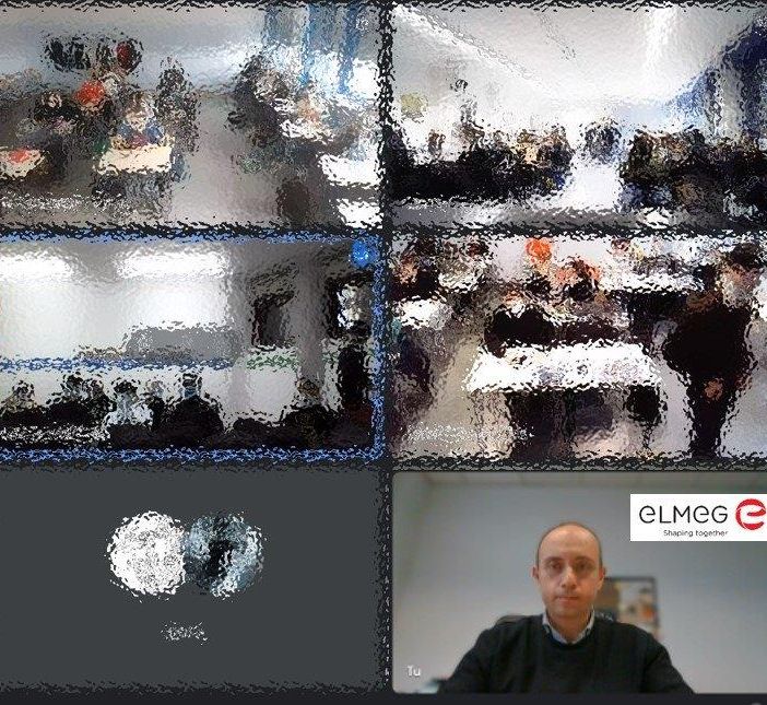 Un momento dell'incontro online
