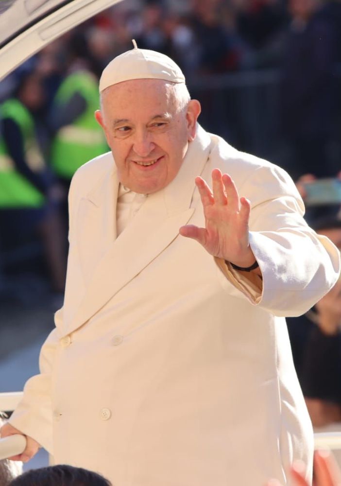 Papa Francesco ad Asti in uno scatto di Merfephoto