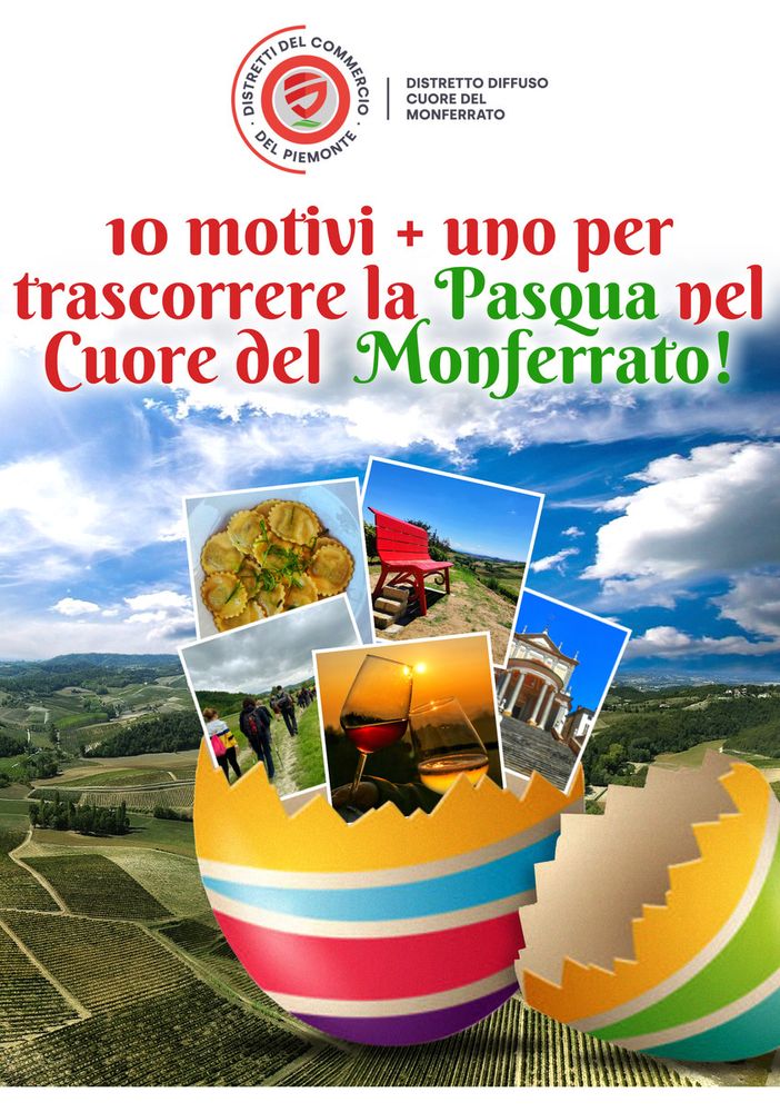 Cuore del Monferrato: un tesoro di opportunità per il periodo pasquale