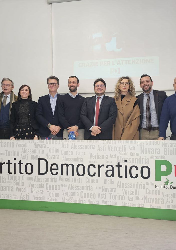 Il gruppo del Pd in Consiglio regionale