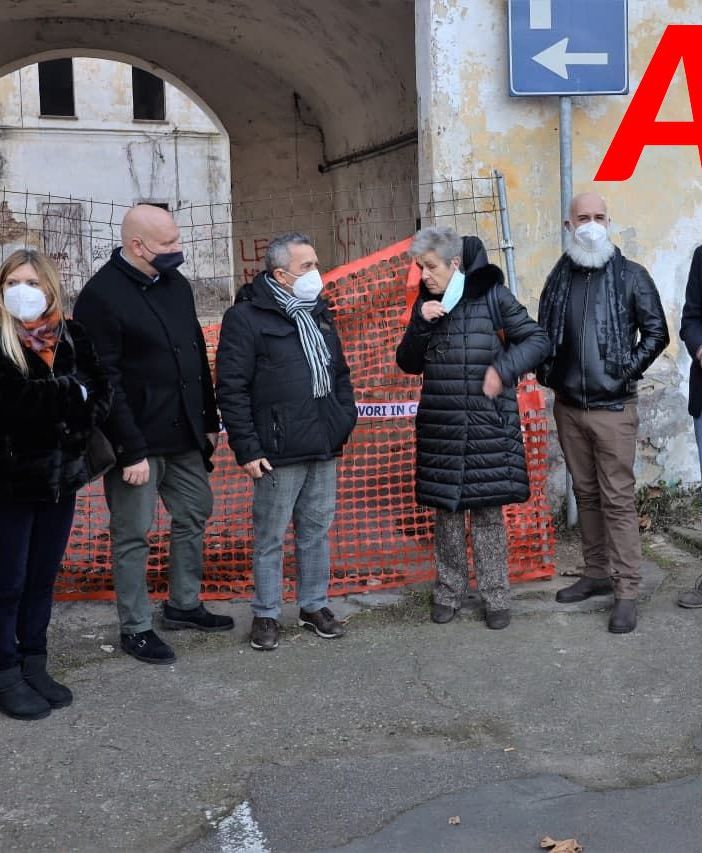 Alcune immagini del primo &quot;Percorso di ascolto&quot; del candidato sindaco di centrosinistra e di alcuni membri della coalizione