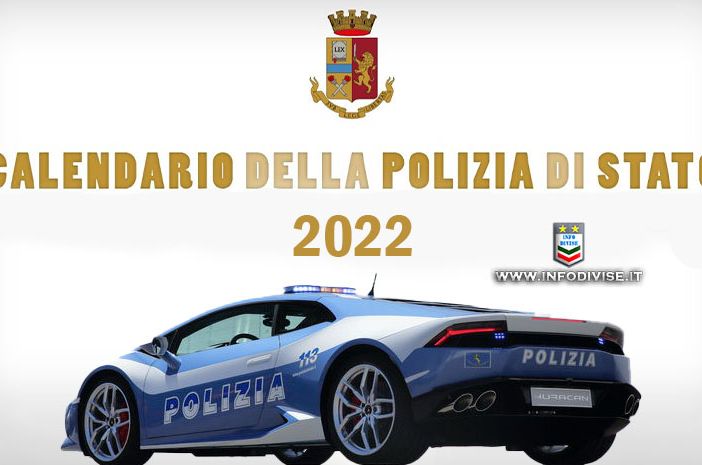 Presentato oggi a Roma il Calendario 2022 della Polizia di Stato