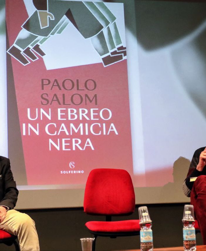 Paolo Salom (a sinistra) e Alessandro Franco (a sinistra) alla presentazione del libro  (galleria fotografica a cura di Efrem Zanchettin)