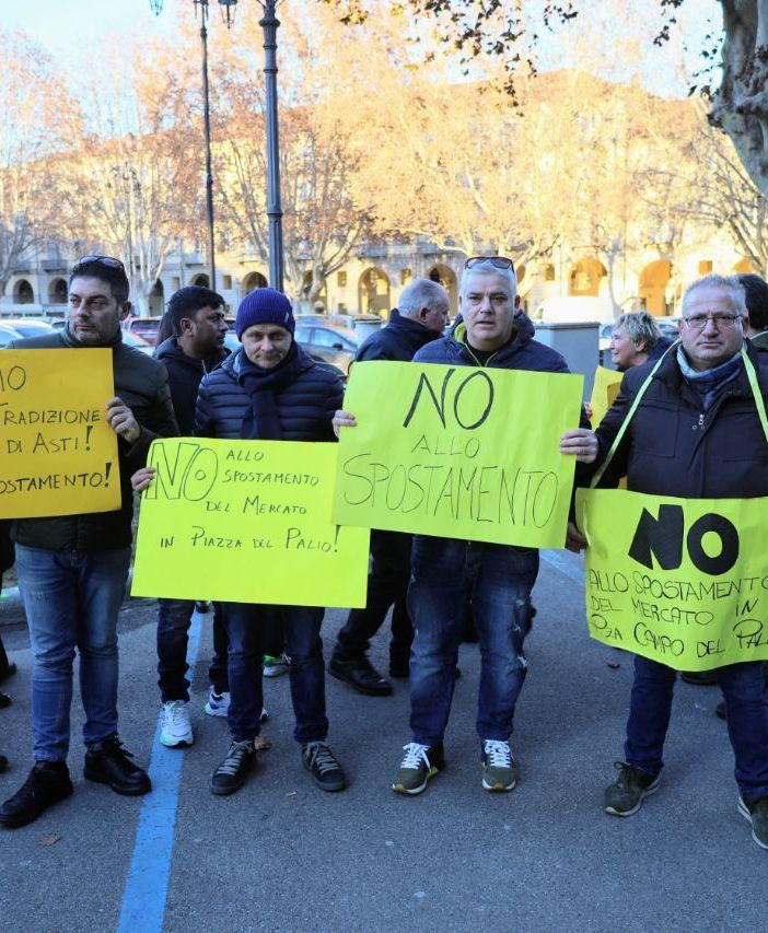 Un'immagine di una precedente manifestazione di protesta