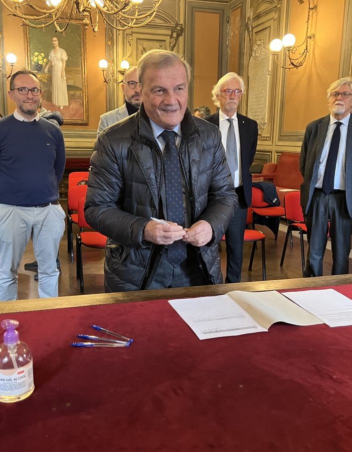 La firma di questa mattina
