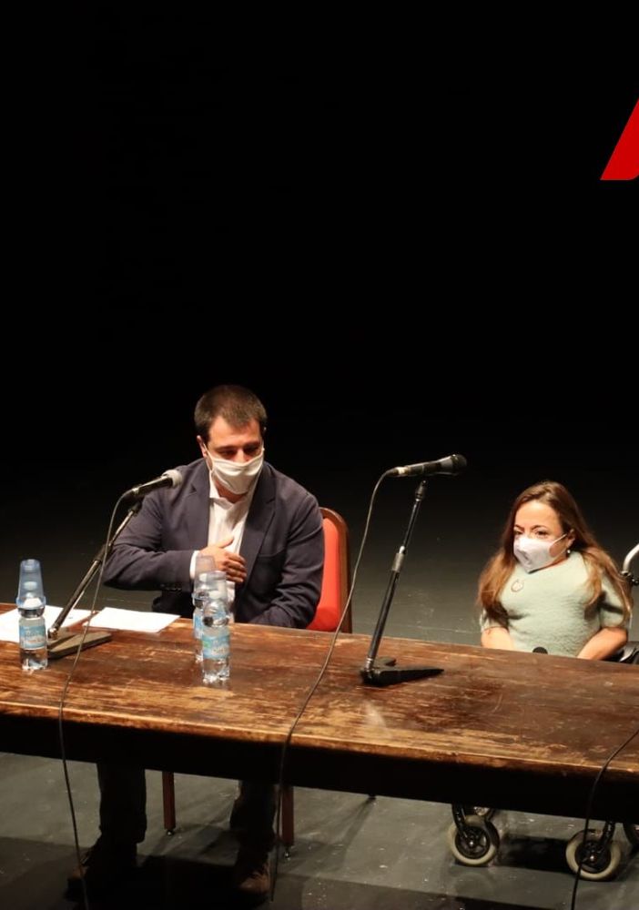 Nell'immagine, da sinistra: Emiliano Bronzino, Aldo Burzio, Chiara Bersani e Giulia Traversi (MerfePhoto)