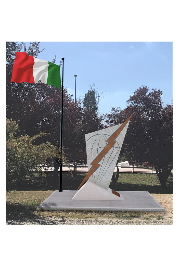 Un rendering del monumento