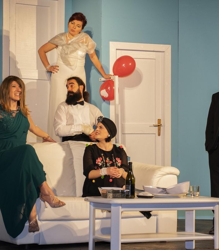 Immagini di scena dello spettacolo &quot;Rumors&quot;