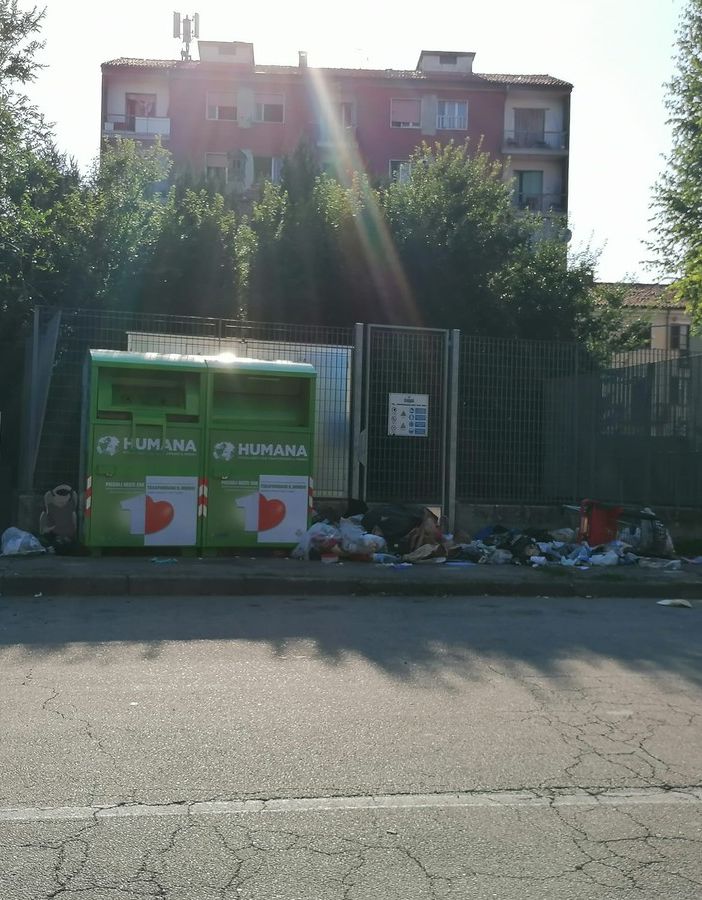 Le foto, inviateci dal consigliere Spata, sono state scattate martedì 20 luglio