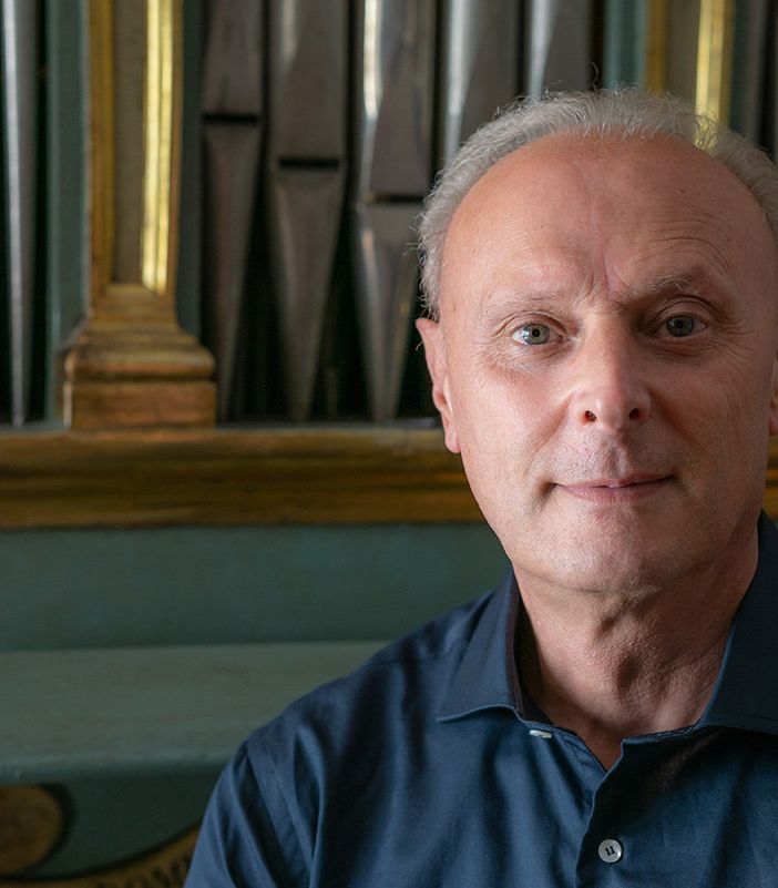 L'organista Roberto Padoin