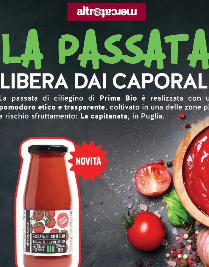 Alla Bottega Rava e Fava torna &quot;Tomato Revolution&quot;, la passata libera dai caporali