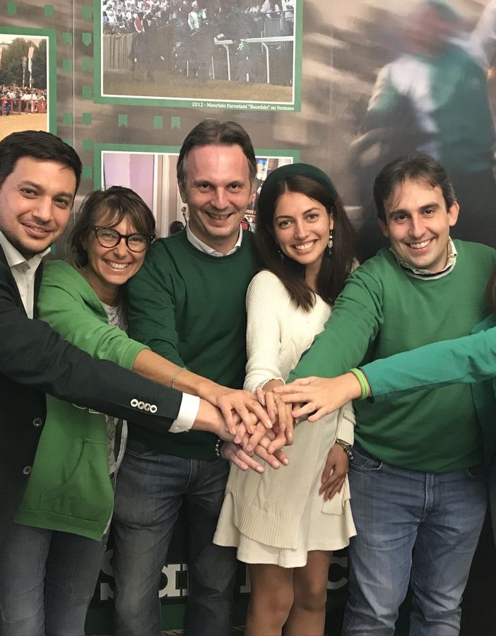 Il nuovo direttivo con il rettore