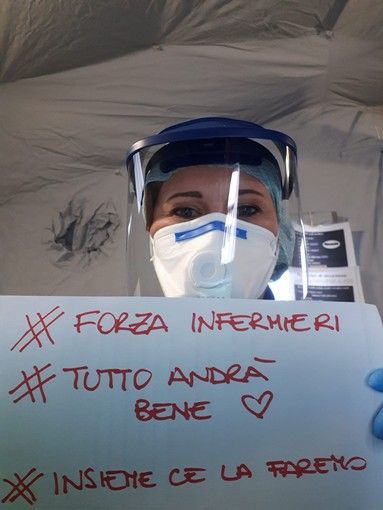 L'infermiera Simona Bianchini, dirigente sindacale Nursing Up (ospedale di Domodossola)