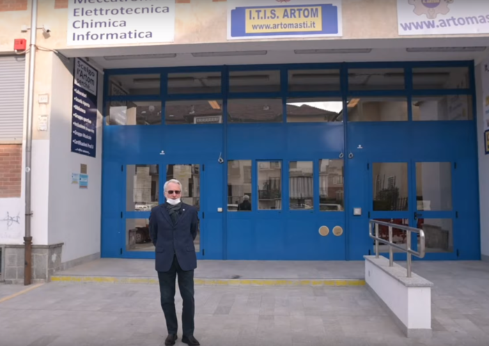 L'Istituto Artom di Asti e il Dirigente Scolastico Franco Calcagno