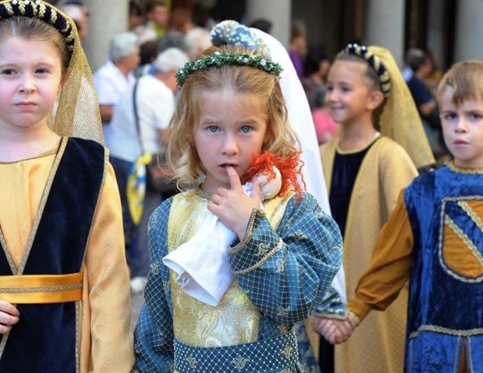 Sabato la sfilata dei bambini del Palio di Asti