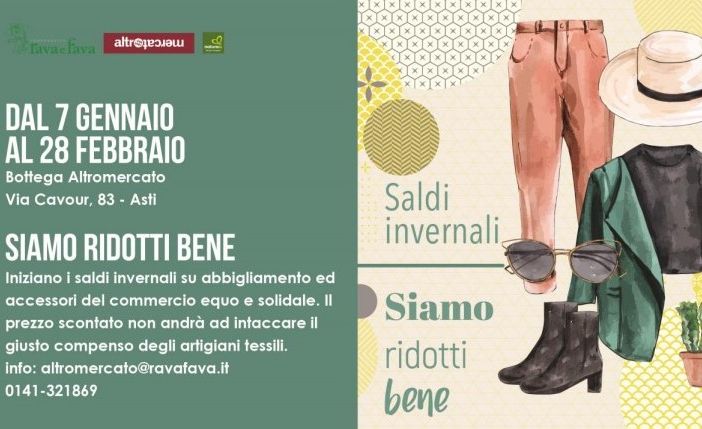 Locandina saldi Rava e Fava