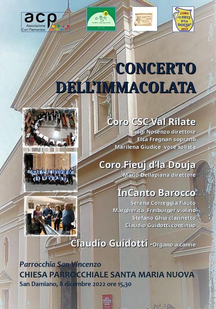 La locandina dell'evento musicale