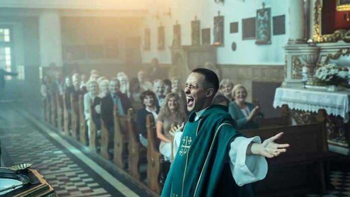Un'immagine tratta dal film &quot;Corpus Christi&quot;