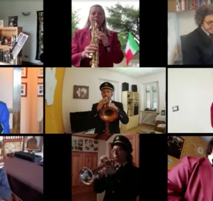 #iorestolibero: in occasione del 25 aprile le bande suonano insieme, distanti (VIDEO)