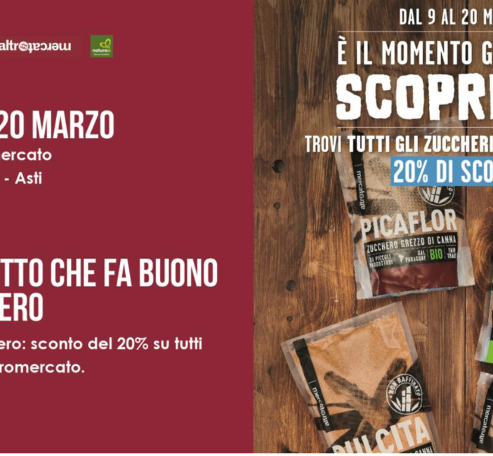 Dal 9 al 20 marzo in casa Rava e Fava alla scoperta degli zuccheri di canna da filiere etiche