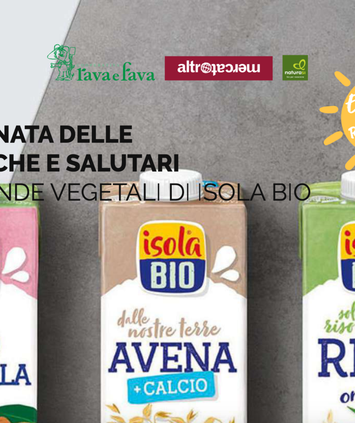 Primo appuntamento per E-State in Rava &amp; Fava. Focus sulle bevande vegetali