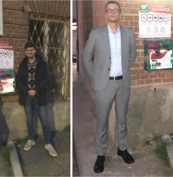 Moncalvo: nuovo DAE alla pesa della Stazione