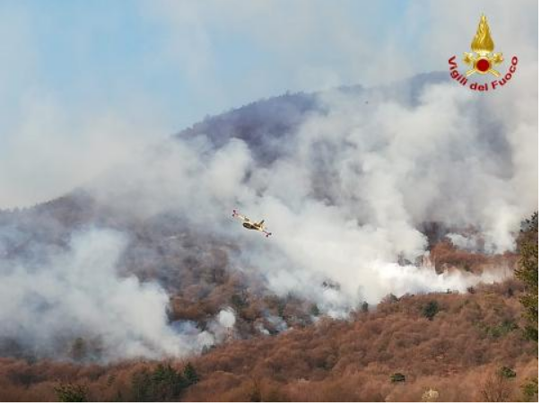 Approvato il piano regionale, antincendi boschivi 2021-2025