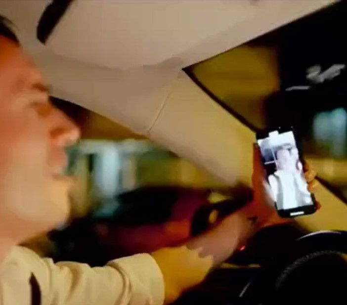 Un'immagine tratta dal nuovo spot ANAS