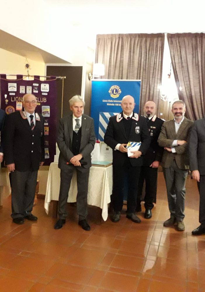 Alcuni momenti della serata conviviale del Lions Club Costigliole d'Asti