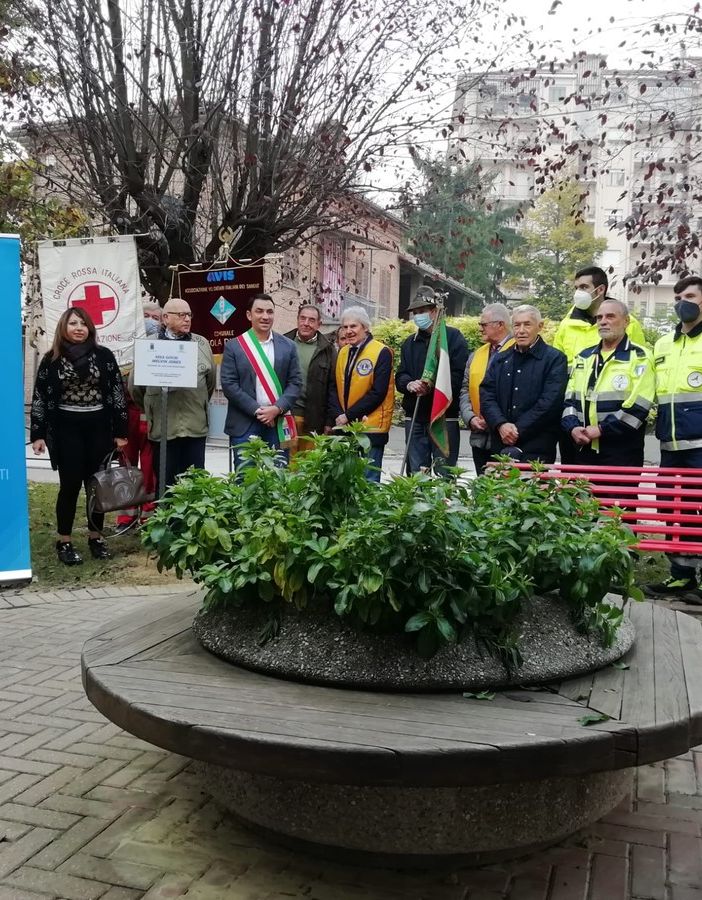 A Isola d’ Asti inaugurata oggi un’area giochi dedicata a Melvin Jones, fondatore del Lions Club International