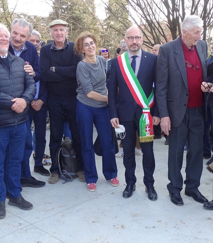Il sindaco Rasero con il presidente Ercole e alcuni ospiti