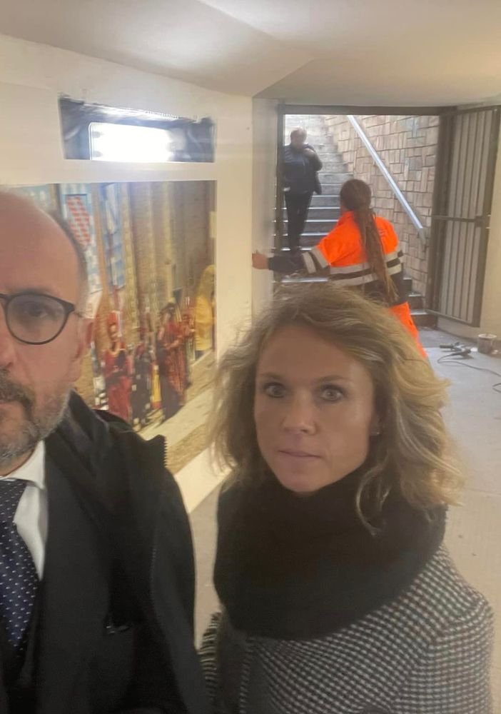 Immagini tratte dal profilo Facebook del sindaco Rasero