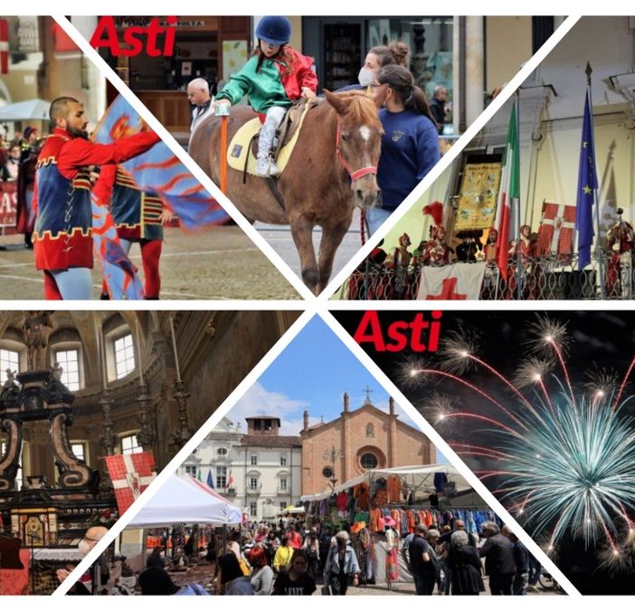 Domani iniziano i riti del maggio astigiano: Luna Park, Lundes d'ji Feu, Palio e Fiera Carolingia