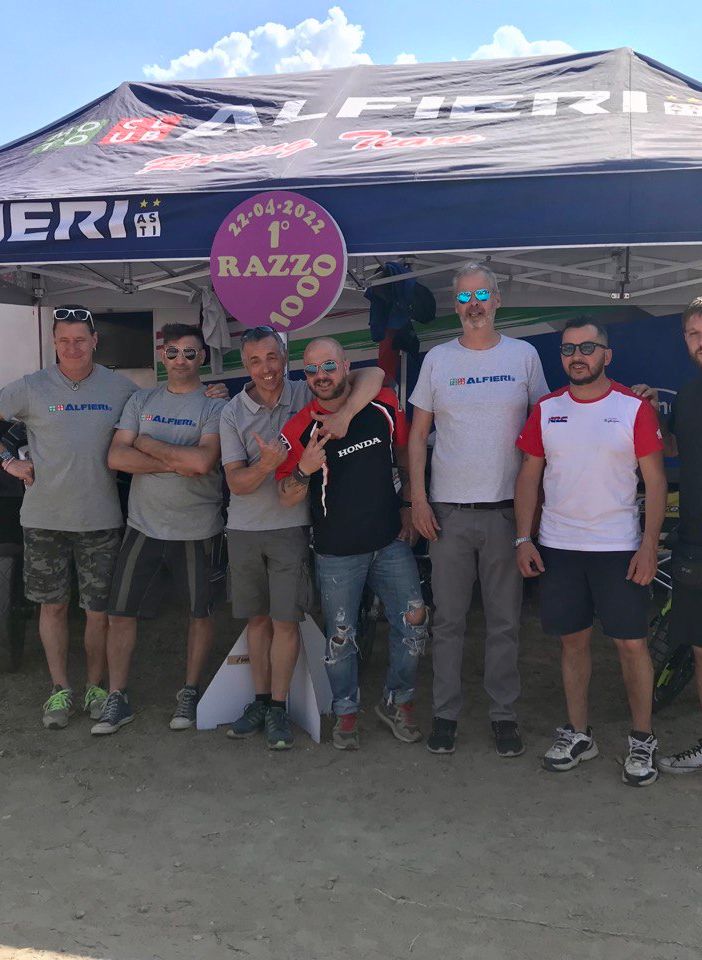 Grande successo per la prima uscita pubblica della sezione Turismo del Moto Club Alfieri