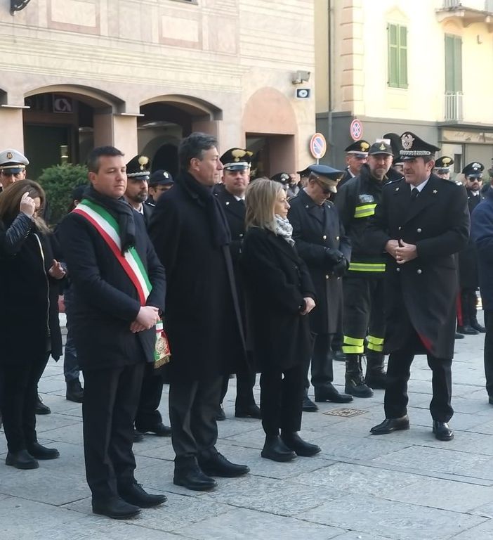 Un momento della cerimonia dello scorso anno
