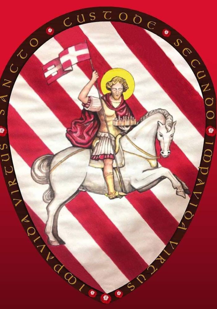Lo stemma del rione San Secondo