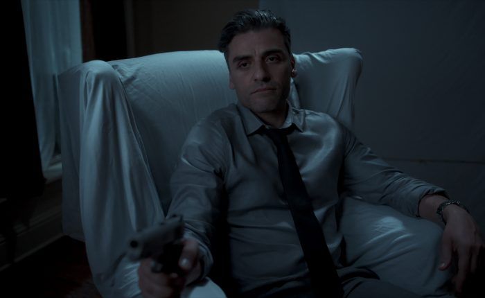 Un'immagine tratta dal film &quot;Il collezionista di carte&quot;